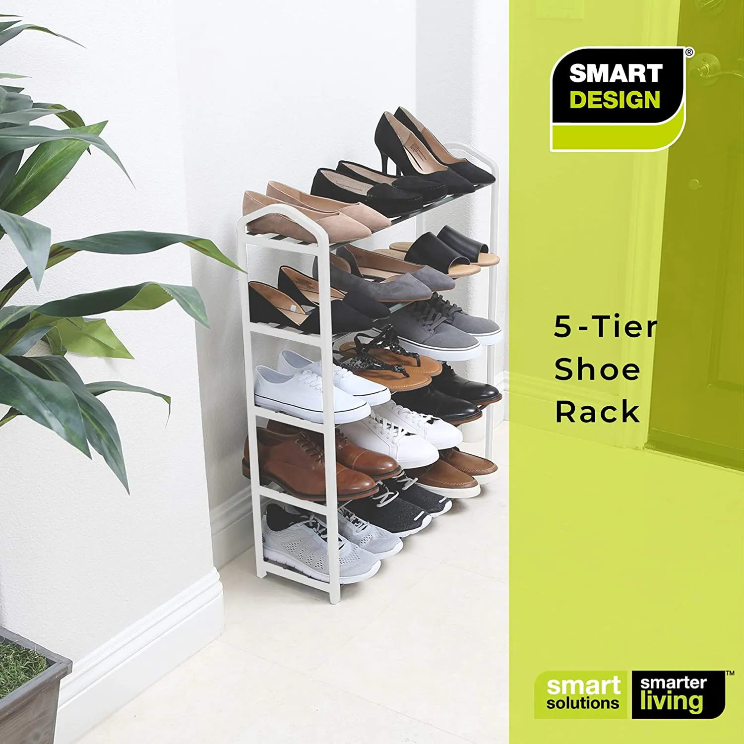 5-Tier Steel Shoe Rack