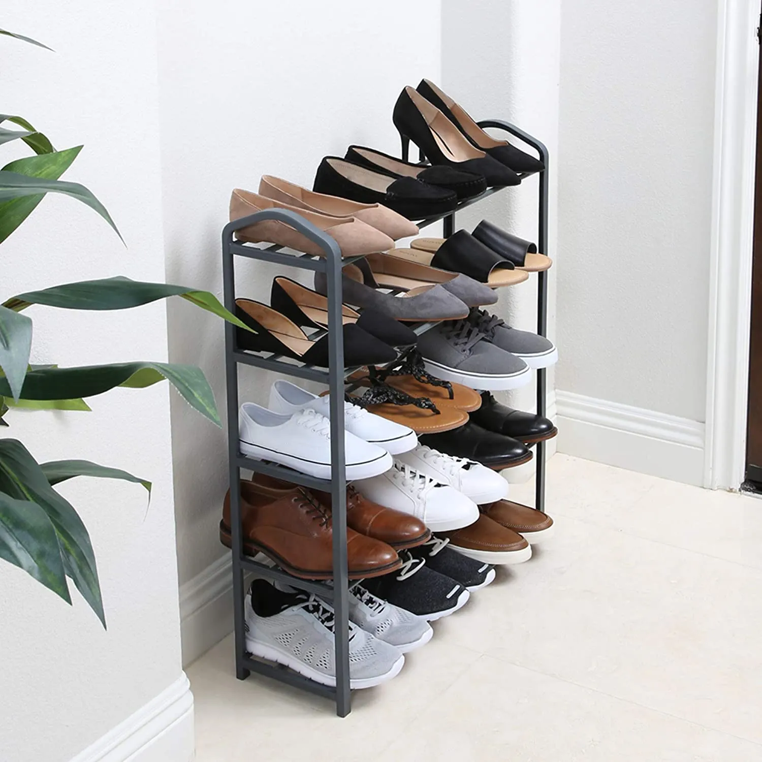 5-Tier Steel Shoe Rack