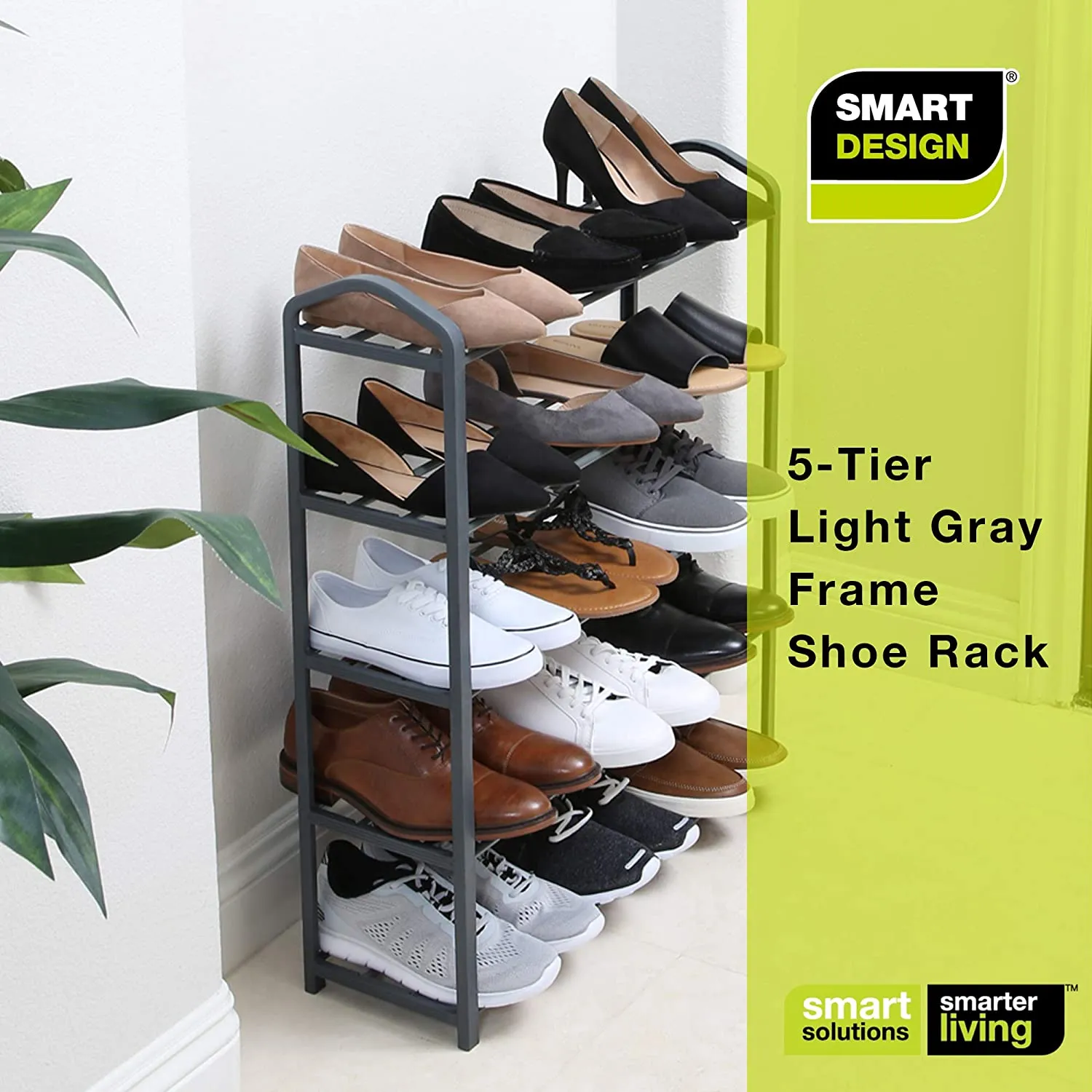 5-Tier Steel Shoe Rack