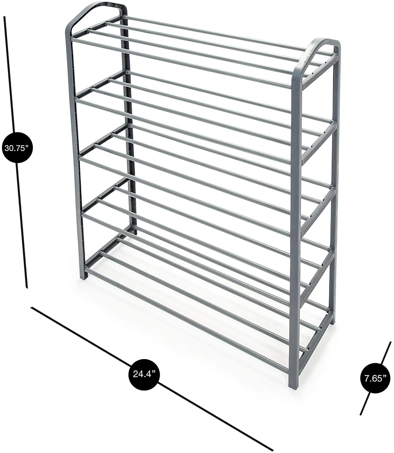 5-Tier Steel Shoe Rack