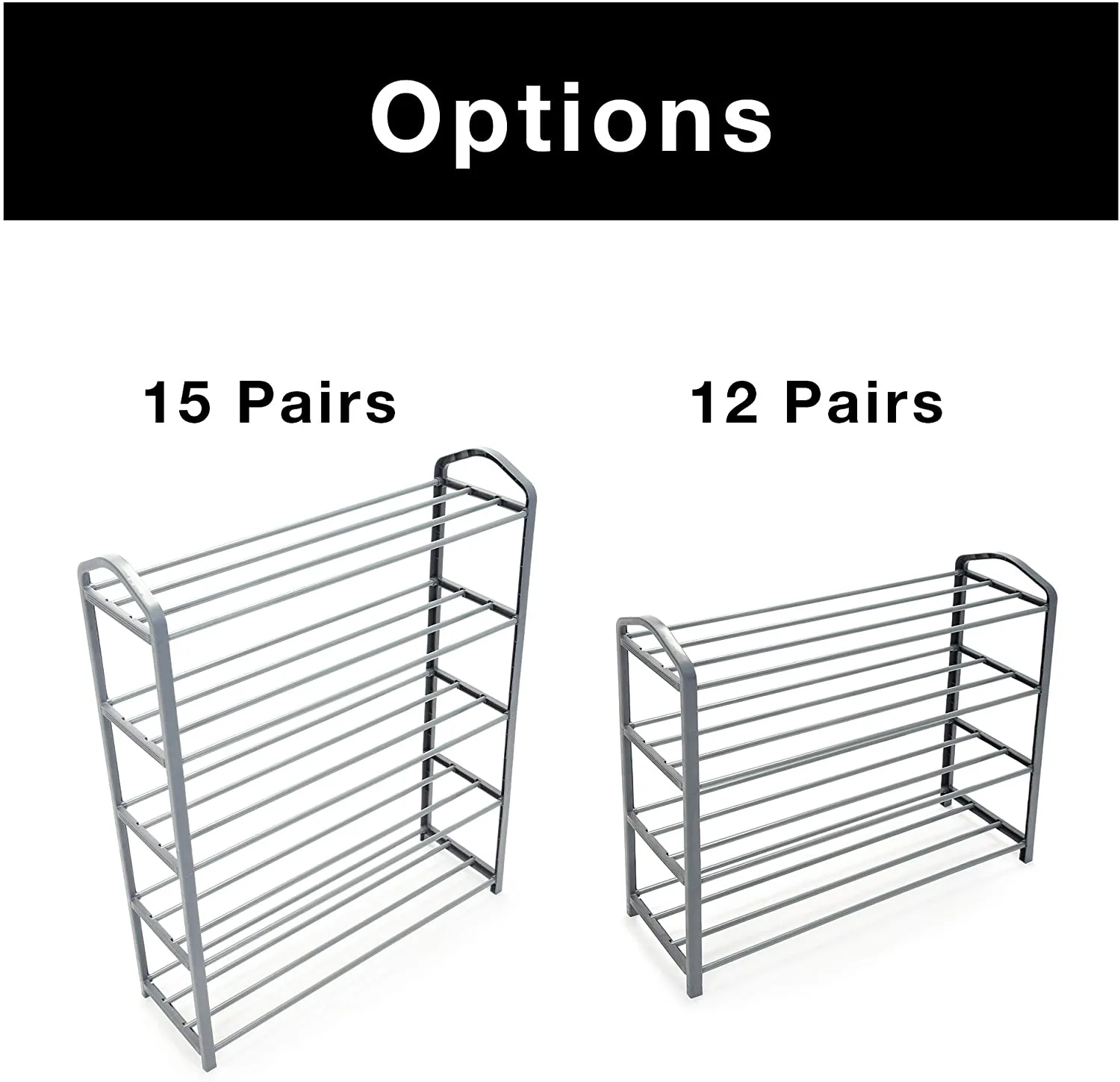 5-Tier Steel Shoe Rack