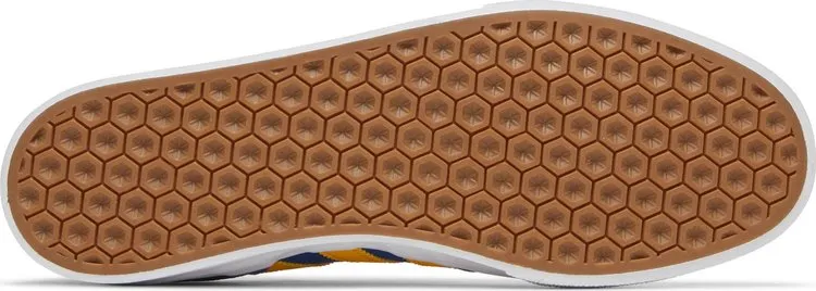Adidas Busenitz Vulc 2 Collegiate Royal Bold Gold sneakers, blue