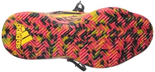 adidas Men's Dame 5, Bold Gold/Shock red/Black, 12.5 M US
