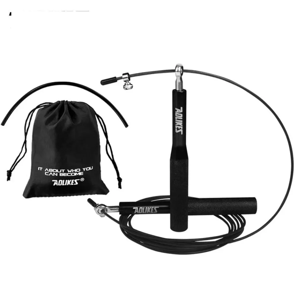 Adjustable Crossfit Jump Rope For Fitness Training