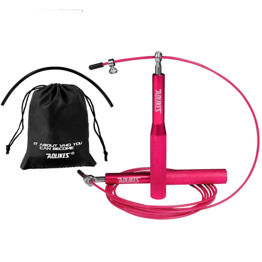 Adjustable Crossfit Jump Rope For Fitness Training