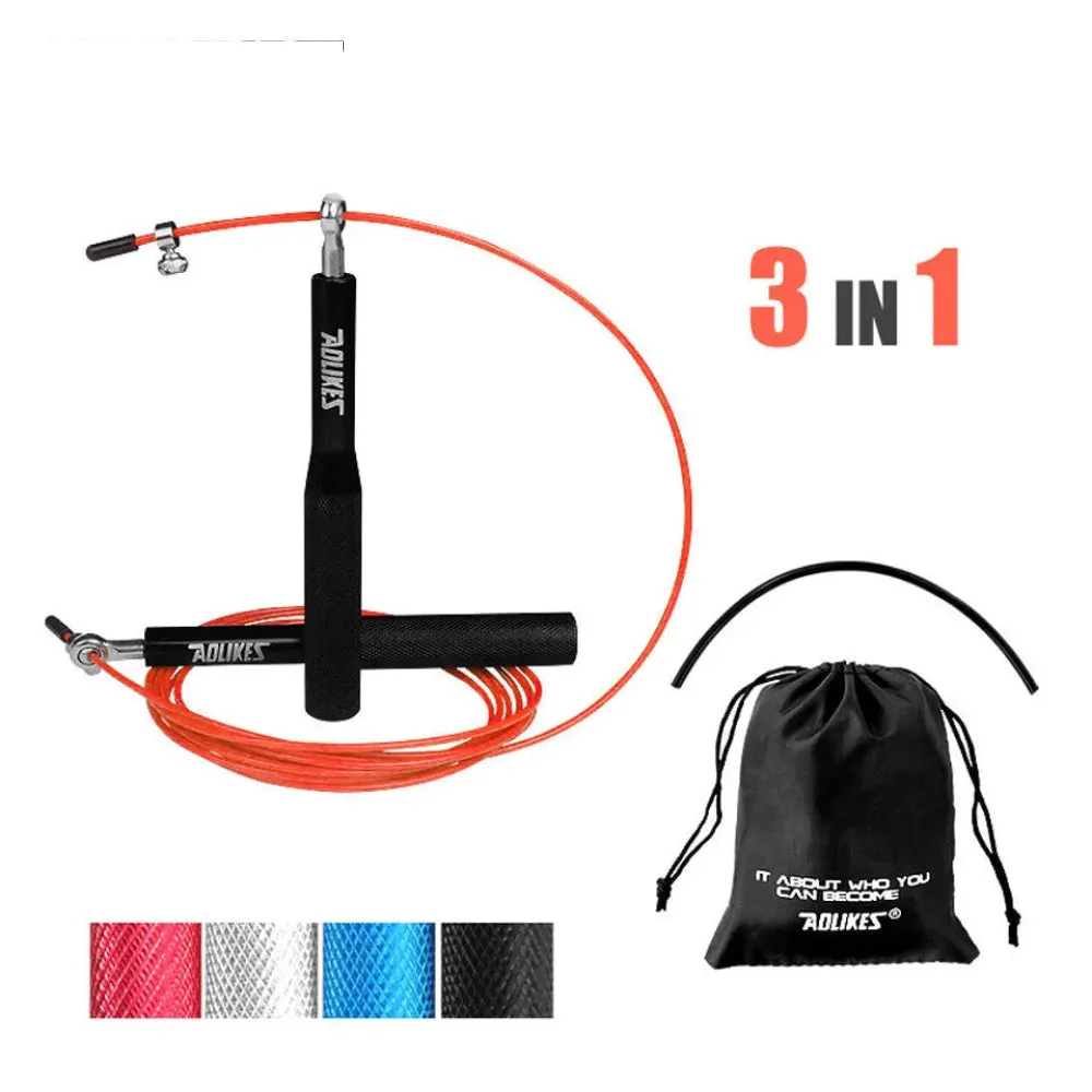 Adjustable Crossfit Jump Rope For Fitness Training