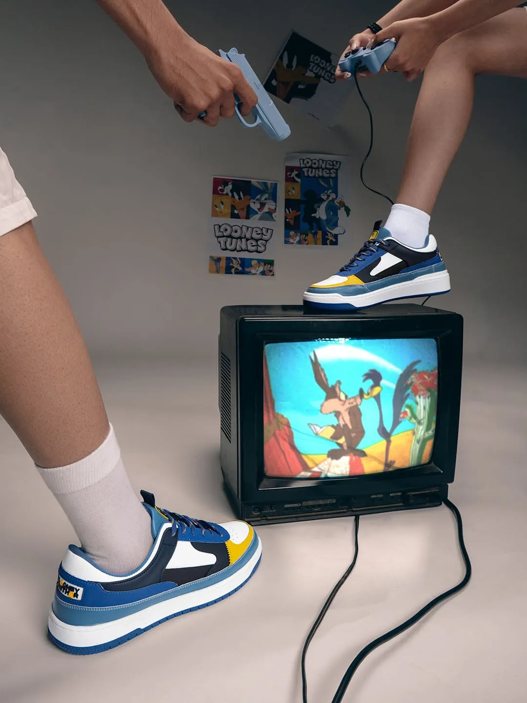 Bacca Bucci x Looney Tunes “Road Runner Rush” Women Sneakers