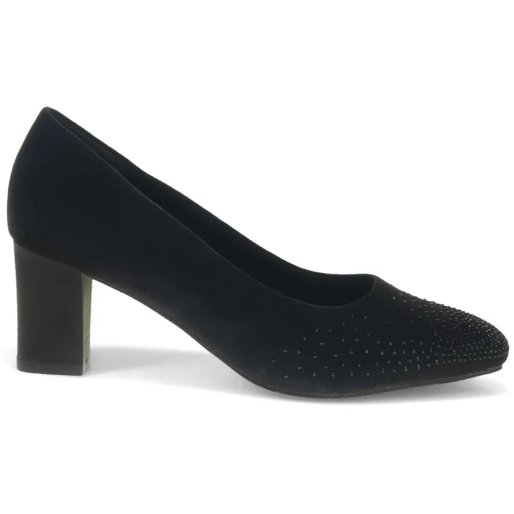 Block-Heeled Court Shoes  - PLAN40007 / 326 162