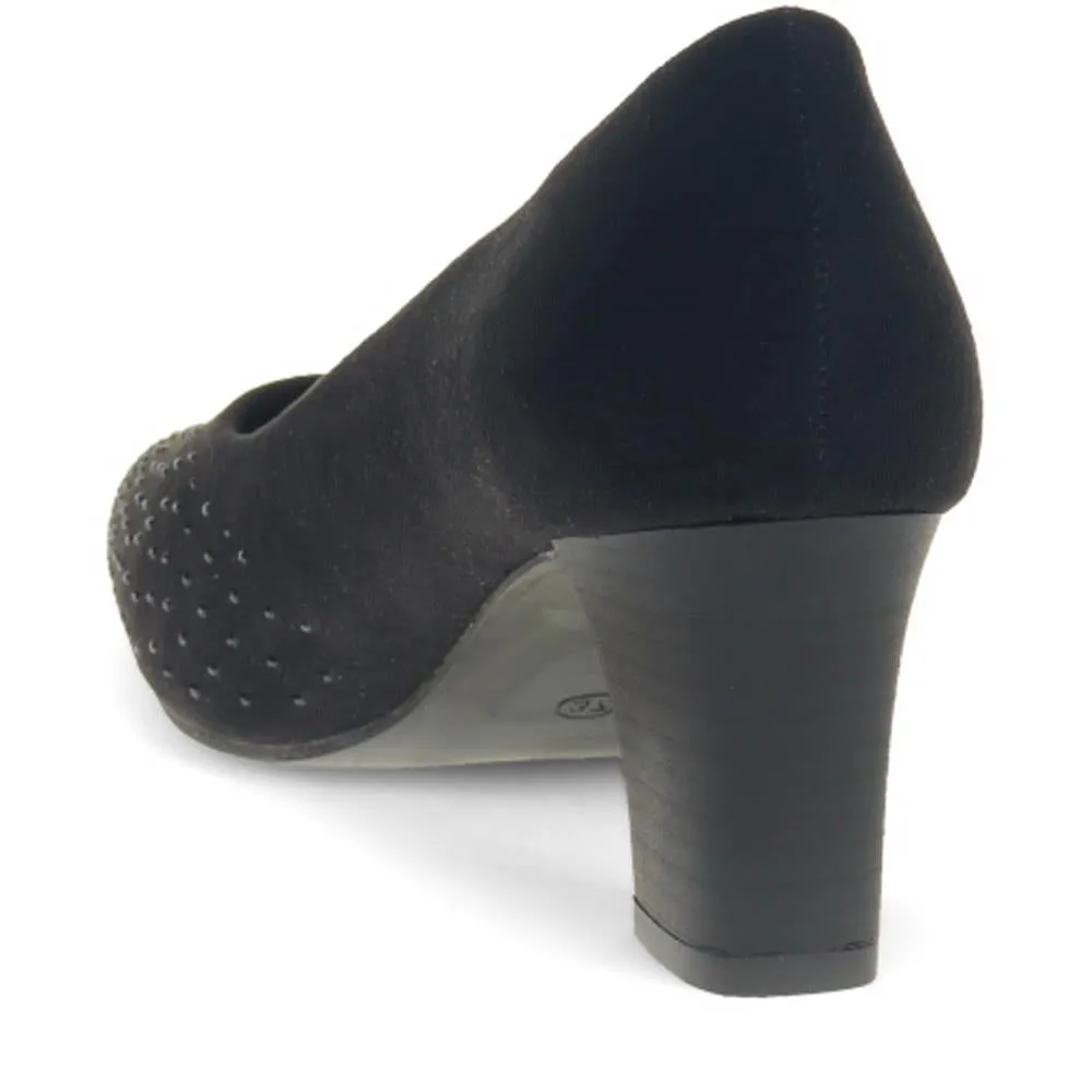 Block-Heeled Court Shoes  - PLAN40007 / 326 162