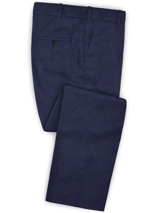 Caccioppoli Dapper Dandy Midico Royal Blue Wool Suit