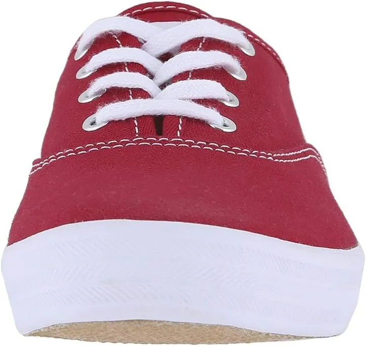 Champion Canvas Lace-Up Keds, Ribbon Red
