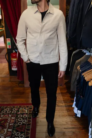 Chateau Gray Cord Jacket Casual Look