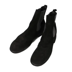 CHELSEA BOOTS(BABY BUFFALO REVERSE) BLACK