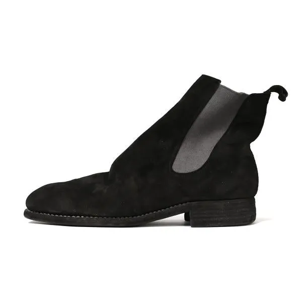 CHELSEA BOOTS(BABY BUFFALO REVERSE) BLACK