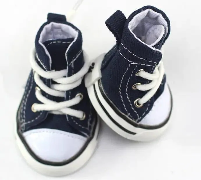 Denim Dog Sneakers Dog Shoes