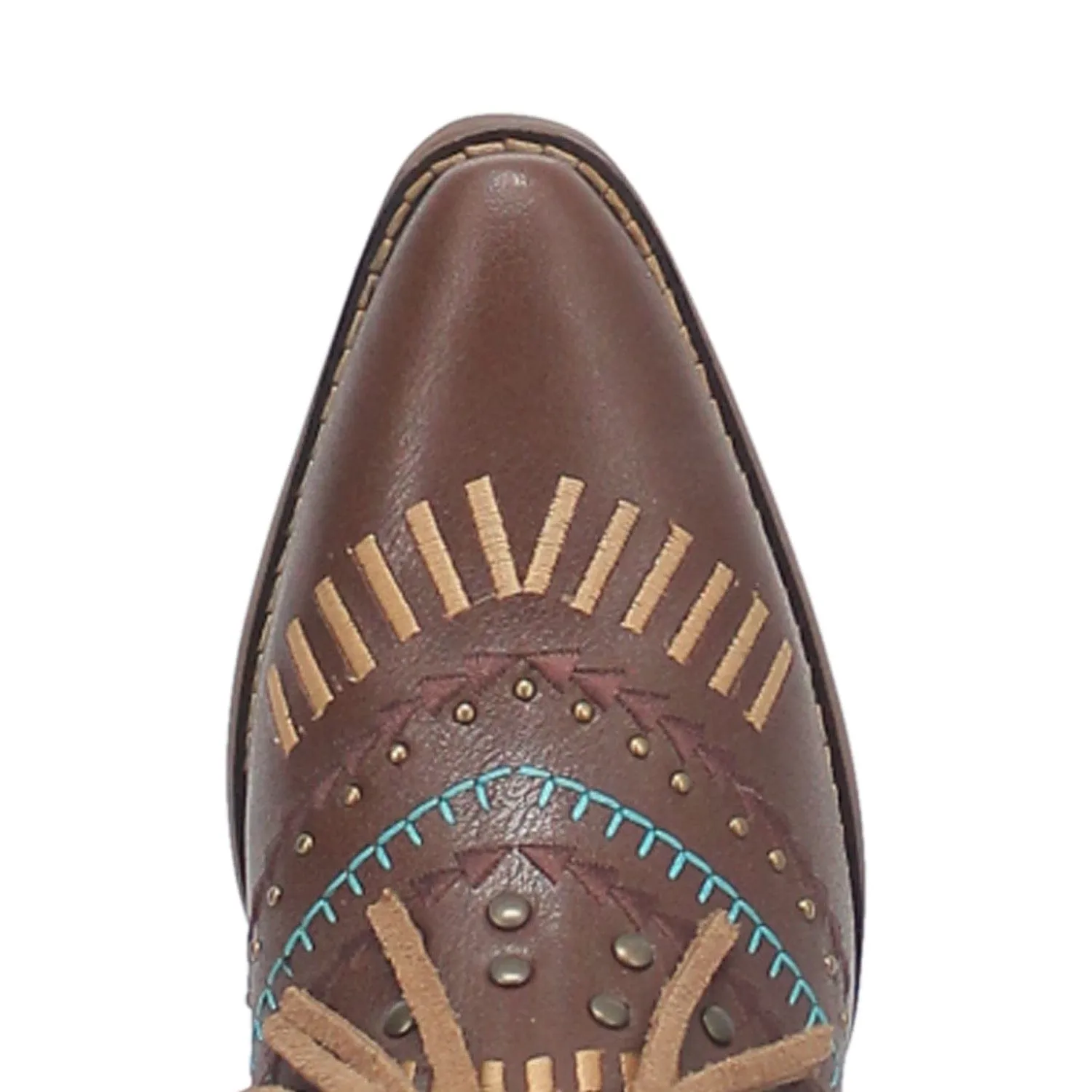 Dingo Women's #Gypsy Brown Fringe Western Boots DI 737