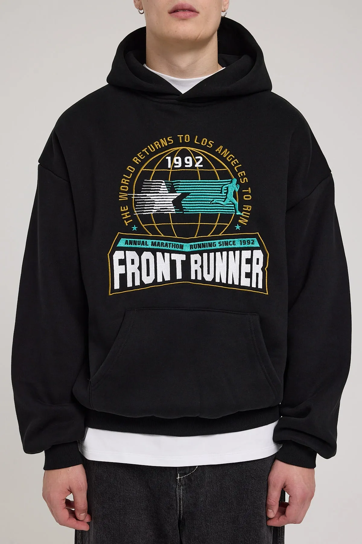 Front Runner LA Marathon Hoodie Black