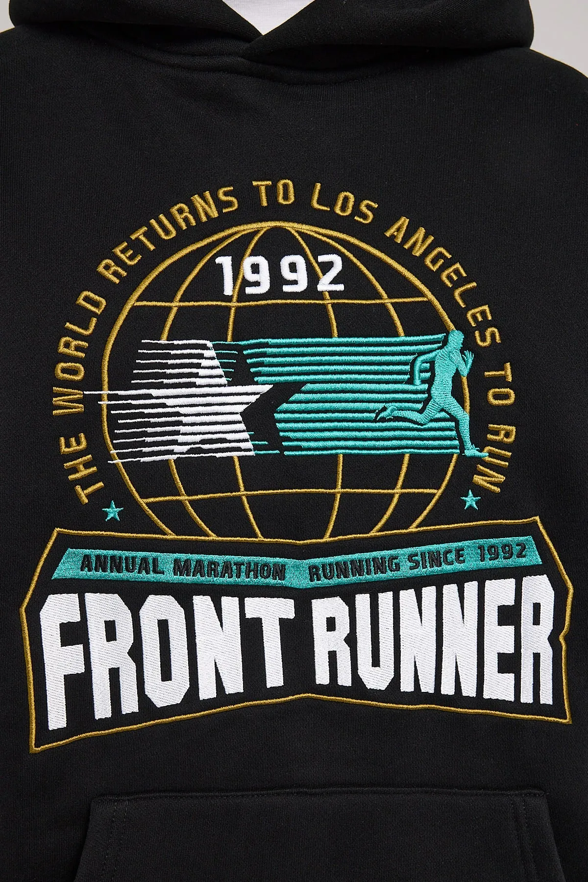 Front Runner LA Marathon Hoodie Black
