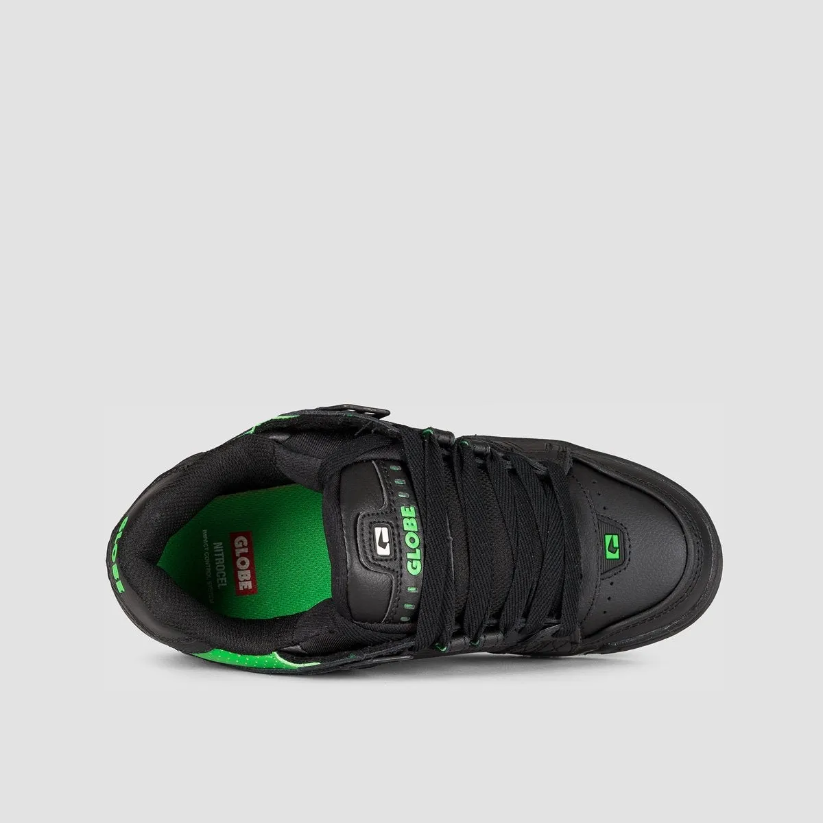 Globe Sabre Shoes - Black/Moto Green