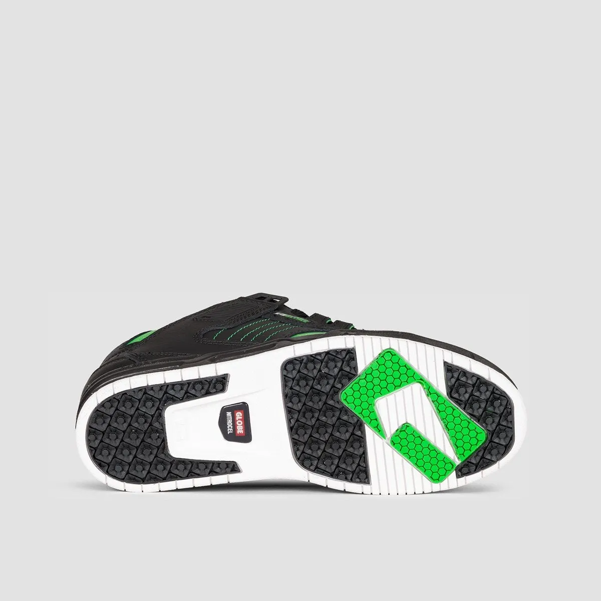 Globe Sabre Shoes - Black/Moto Green