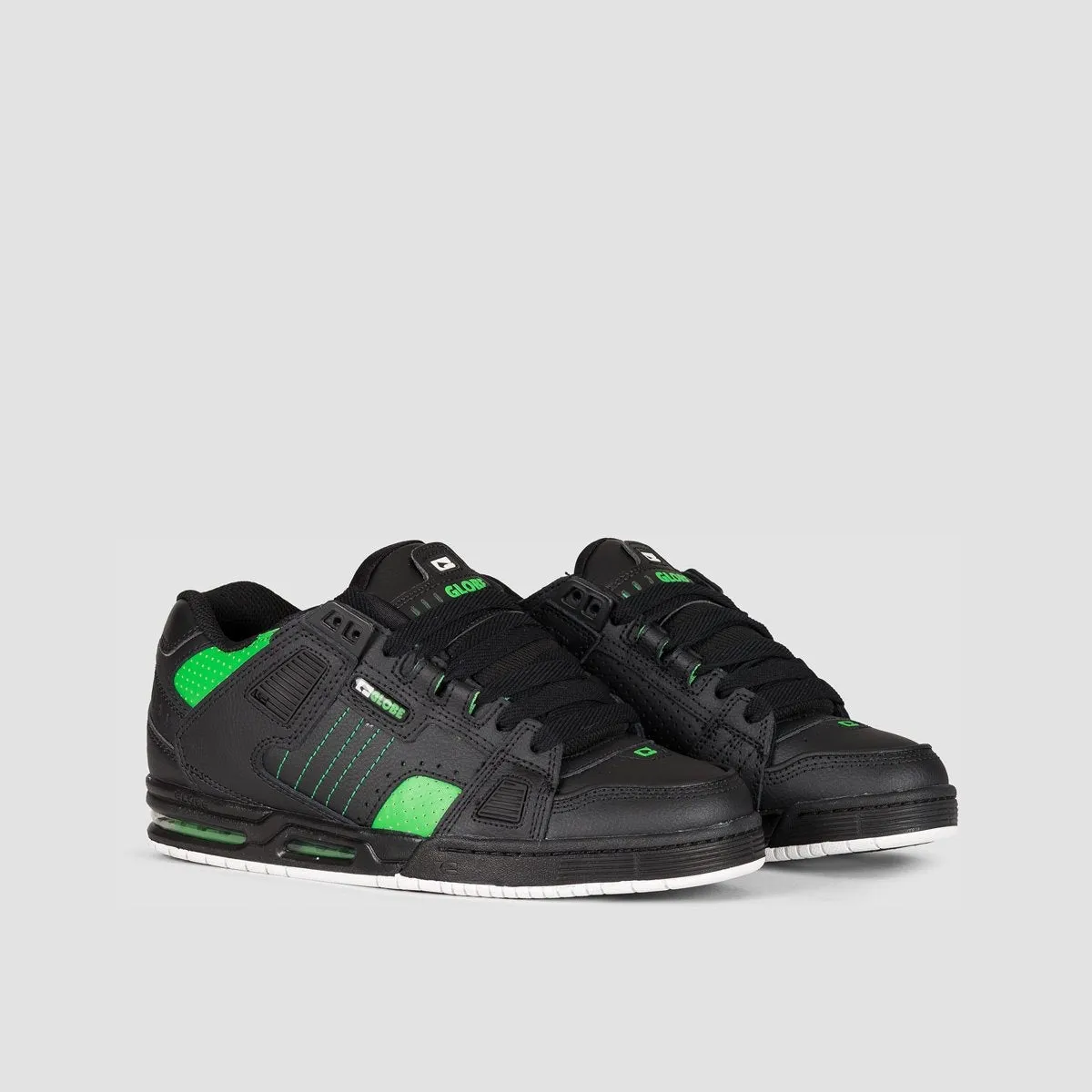Globe Sabre Shoes - Black/Moto Green