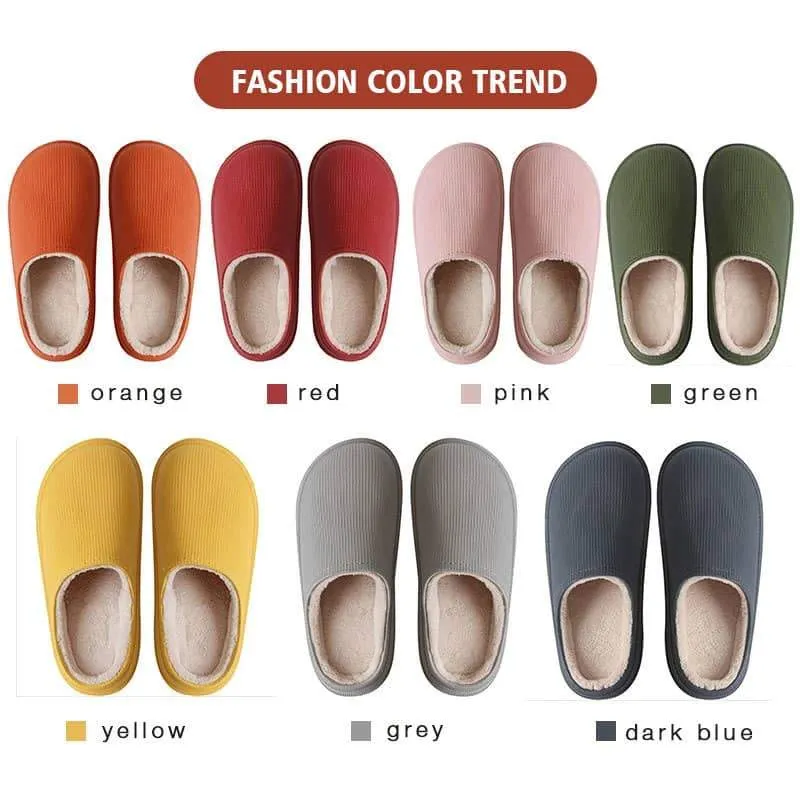 Household Cotton Slippers-waterproof and Non-slip