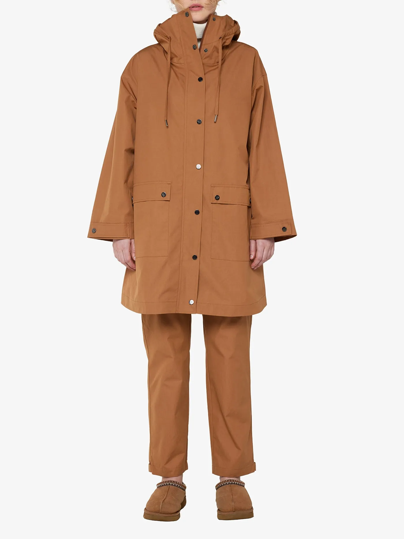 Lyngen Coat Women Cinnamon