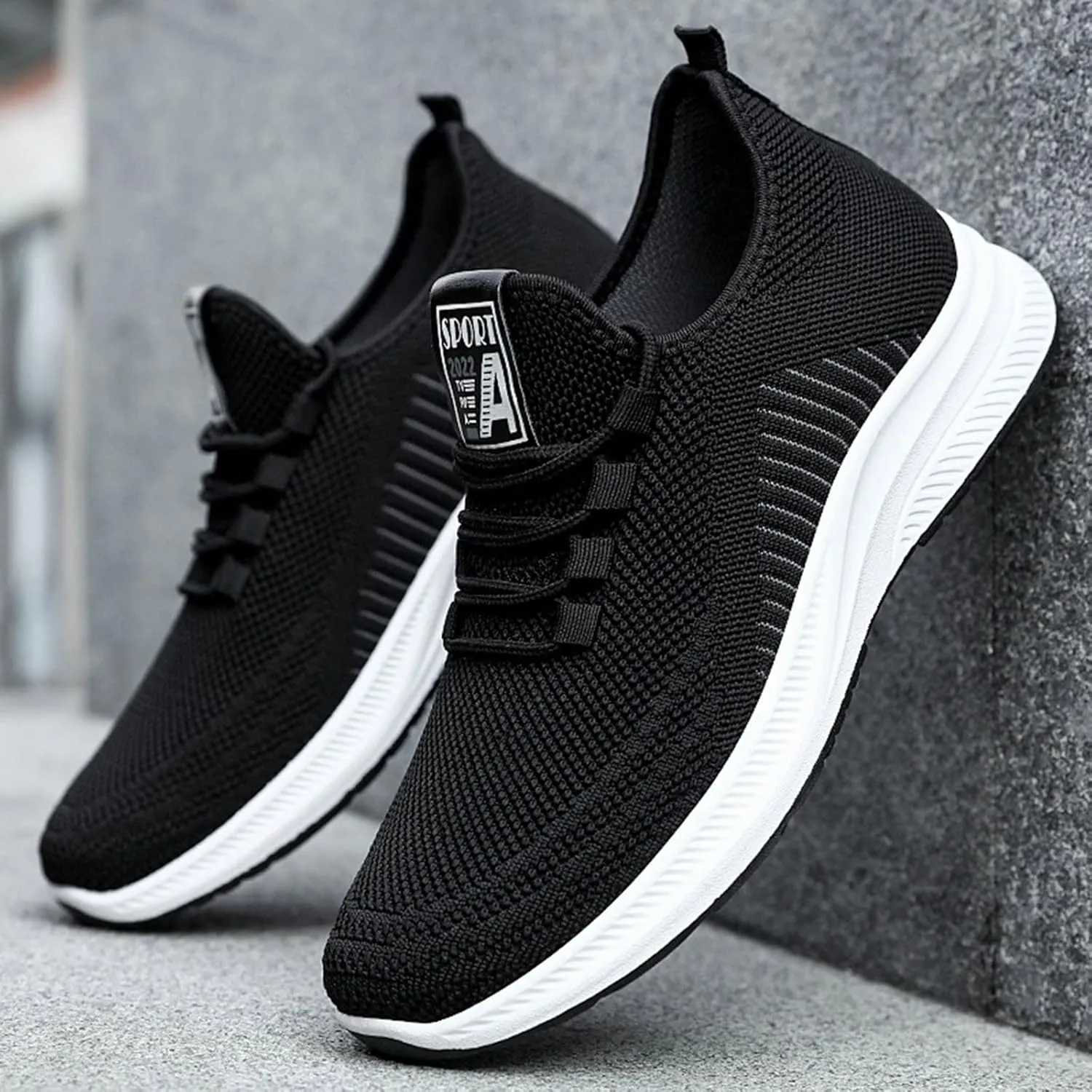 Men's Non Slip Barefoot Minimalist Shoes Lightweight Breathable Walking Shoe Gym Tennis Casual Labor Work Shoes