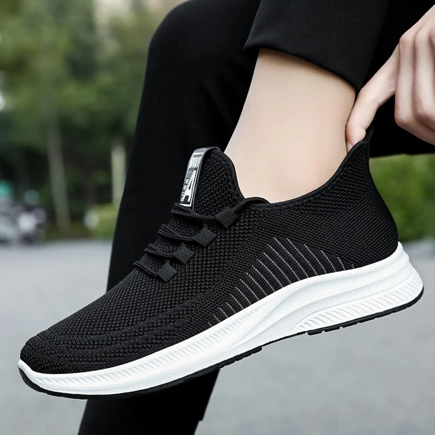Men's Non Slip Barefoot Minimalist Shoes Lightweight Breathable Walking Shoe Gym Tennis Casual Labor Work Shoes
