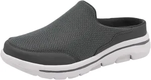 Men's Reathable Stretch Canvas Shoes Lightweight Breathable Walking Shoe Gym Tennis Business Formal Dress Shoes