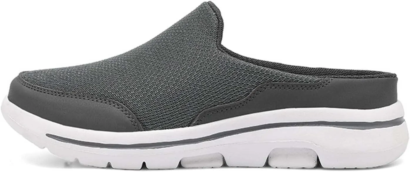 Men's Reathable Stretch Canvas Shoes Lightweight Breathable Walking Shoe Gym Tennis Business Formal Dress Shoes