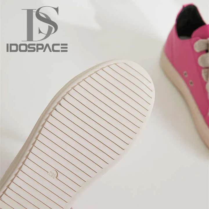 New Trendy Candy Color Ladies Low-حذاء رياضي نسائي
