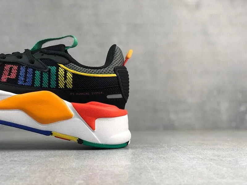 PumaRS-X Bold Trainers - Black/Orange Popsicle