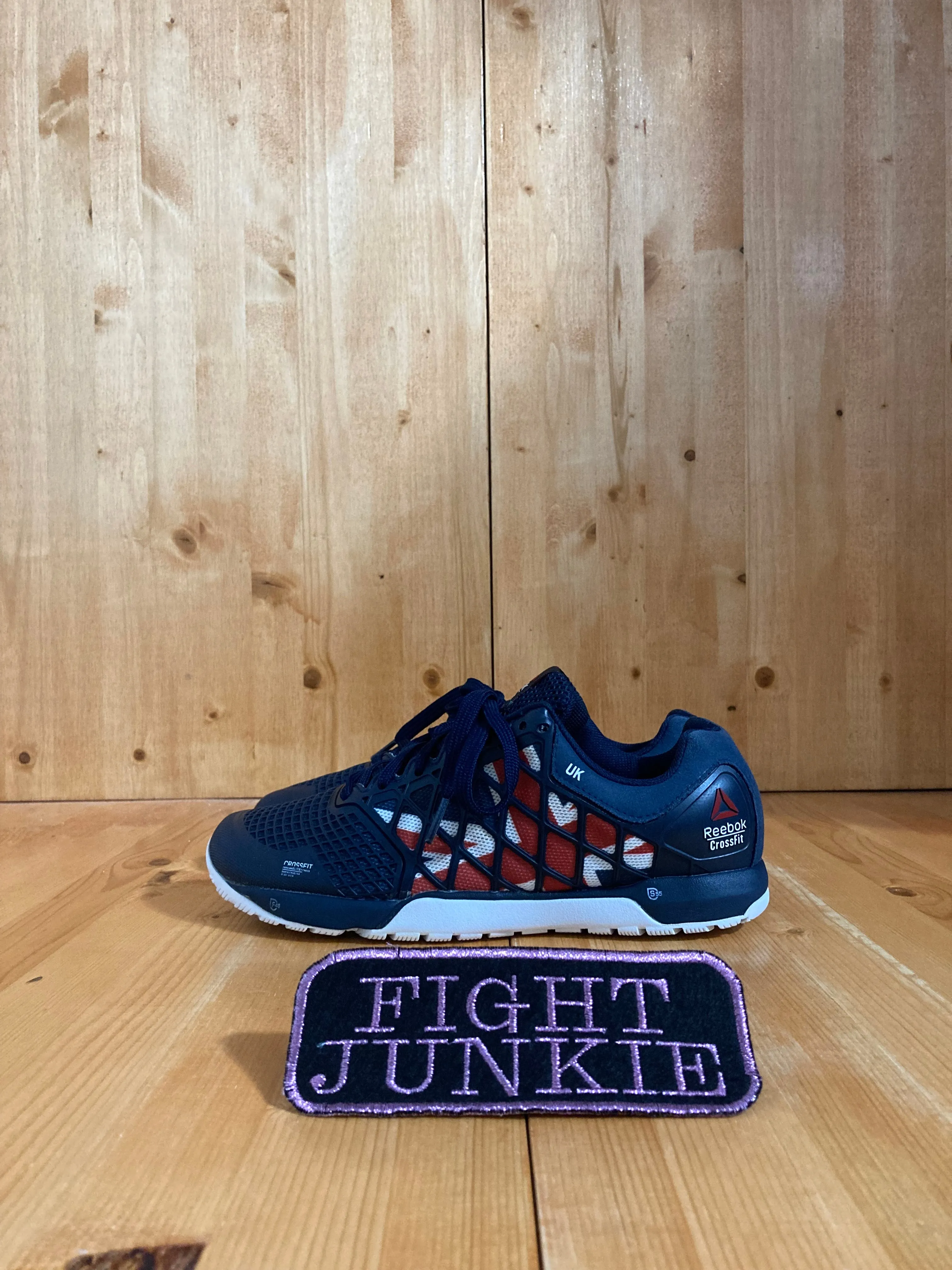 REEBOK CROSSFIT NANO 4.0 Women's Size 8 Running Training Shoes Sneakers Blue