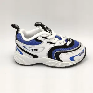 Reebok Infant Radiate Infant Retro Trainers - Blue - Blue/White - UK K3.5