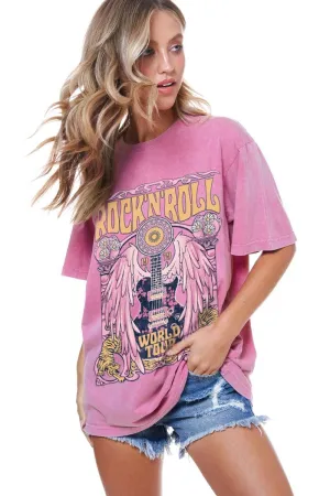 Rock and Roll Vintage Graphic Tee