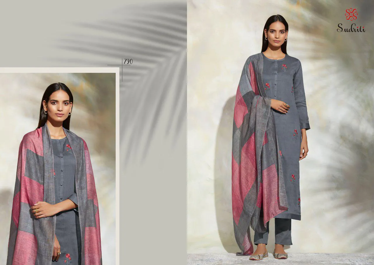 Sahiba Sudriti Gulrang Cotton Casual Wear Salwar Suit