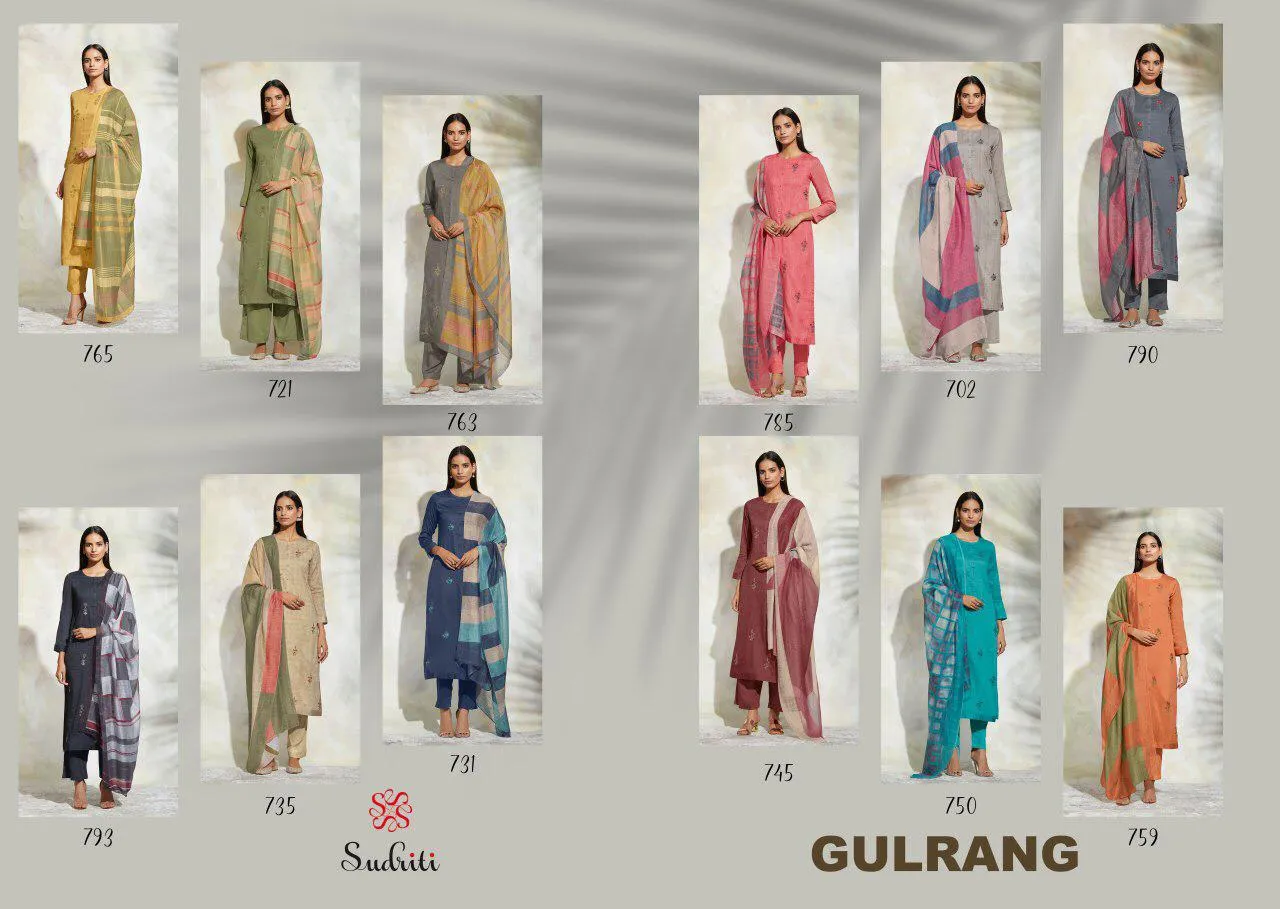 Sahiba Sudriti Gulrang Cotton Casual Wear Salwar Suit