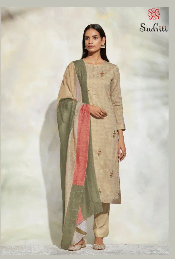 Sahiba Sudriti Gulrang Cotton Casual Wear Salwar Suit