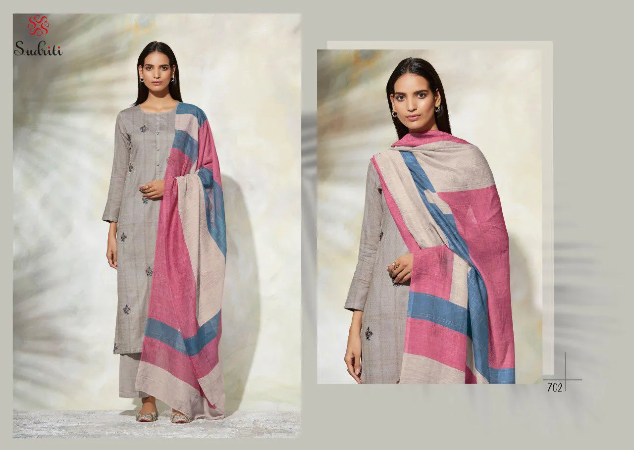 Sahiba Sudriti Gulrang Cotton Casual Wear Salwar Suit