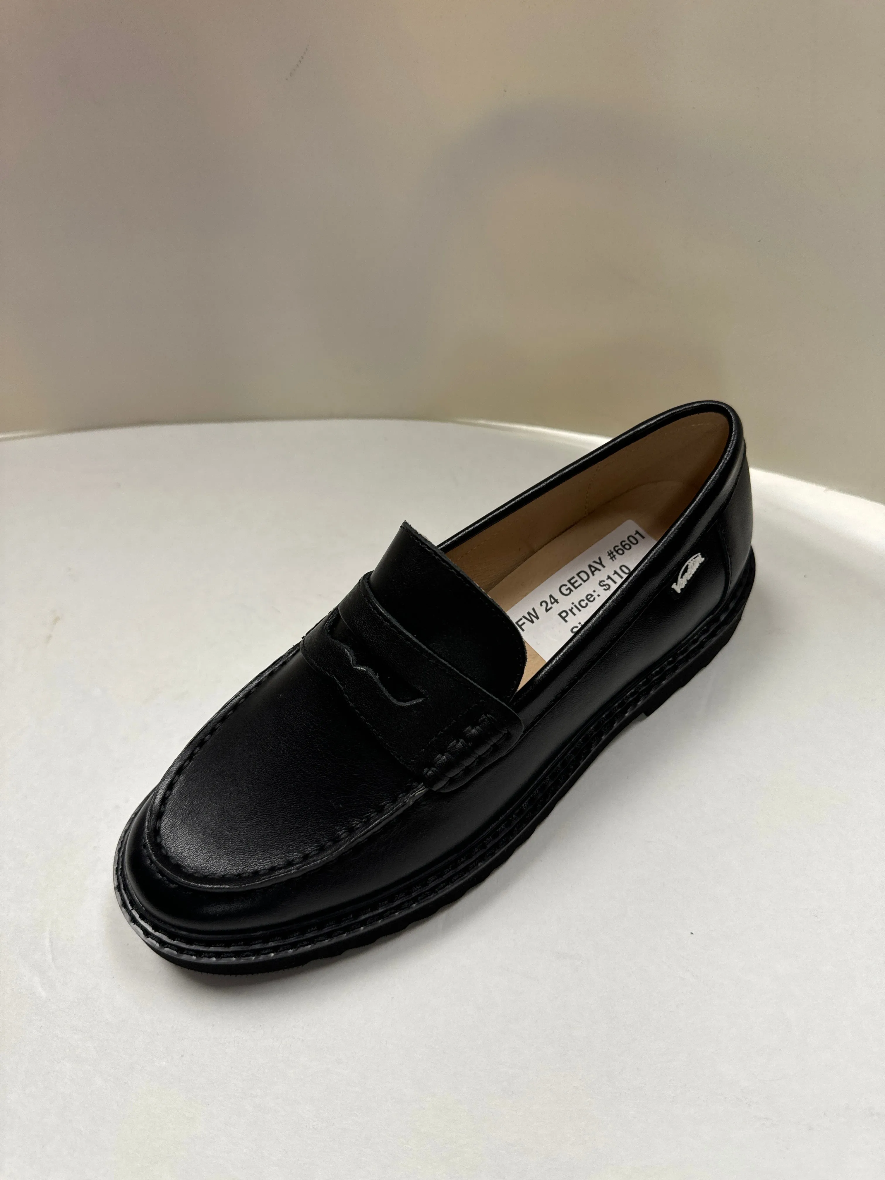 SALE FW24 Venettini London6 Classic Thick Sole Penny Loafer