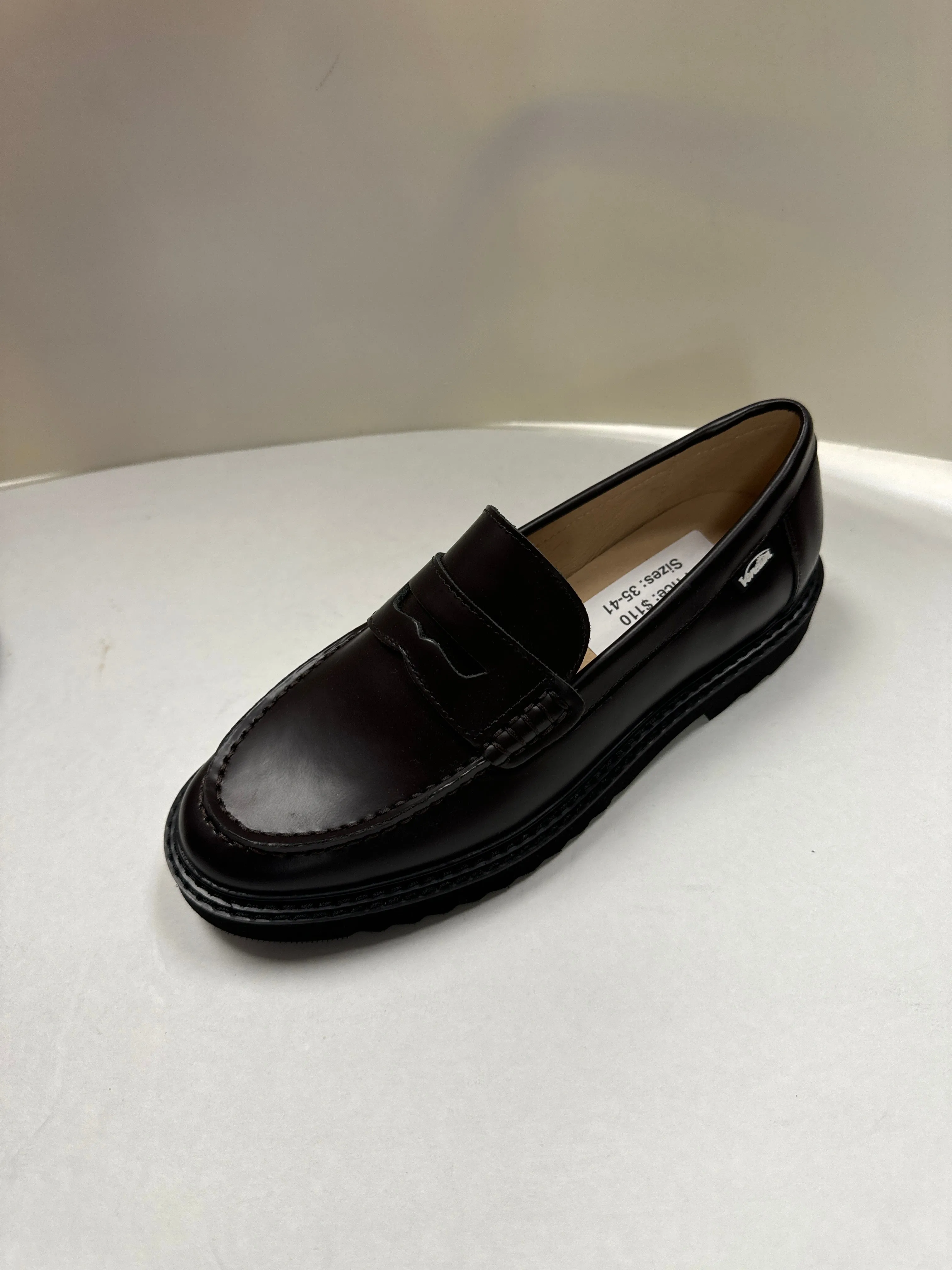 SALE FW24 Venettini London6 Classic Thick Sole Penny Loafer
