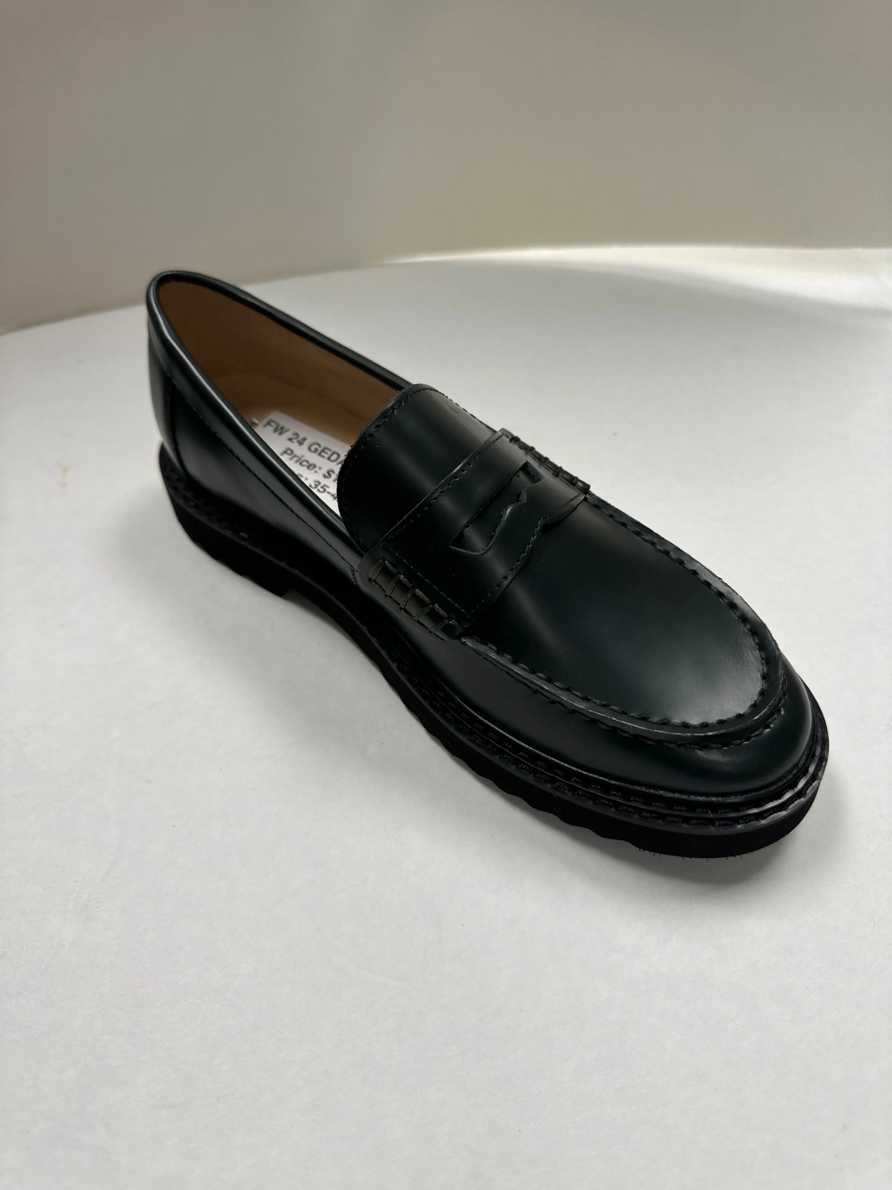 SALE FW24 Venettini London6 Classic Thick Sole Penny Loafer