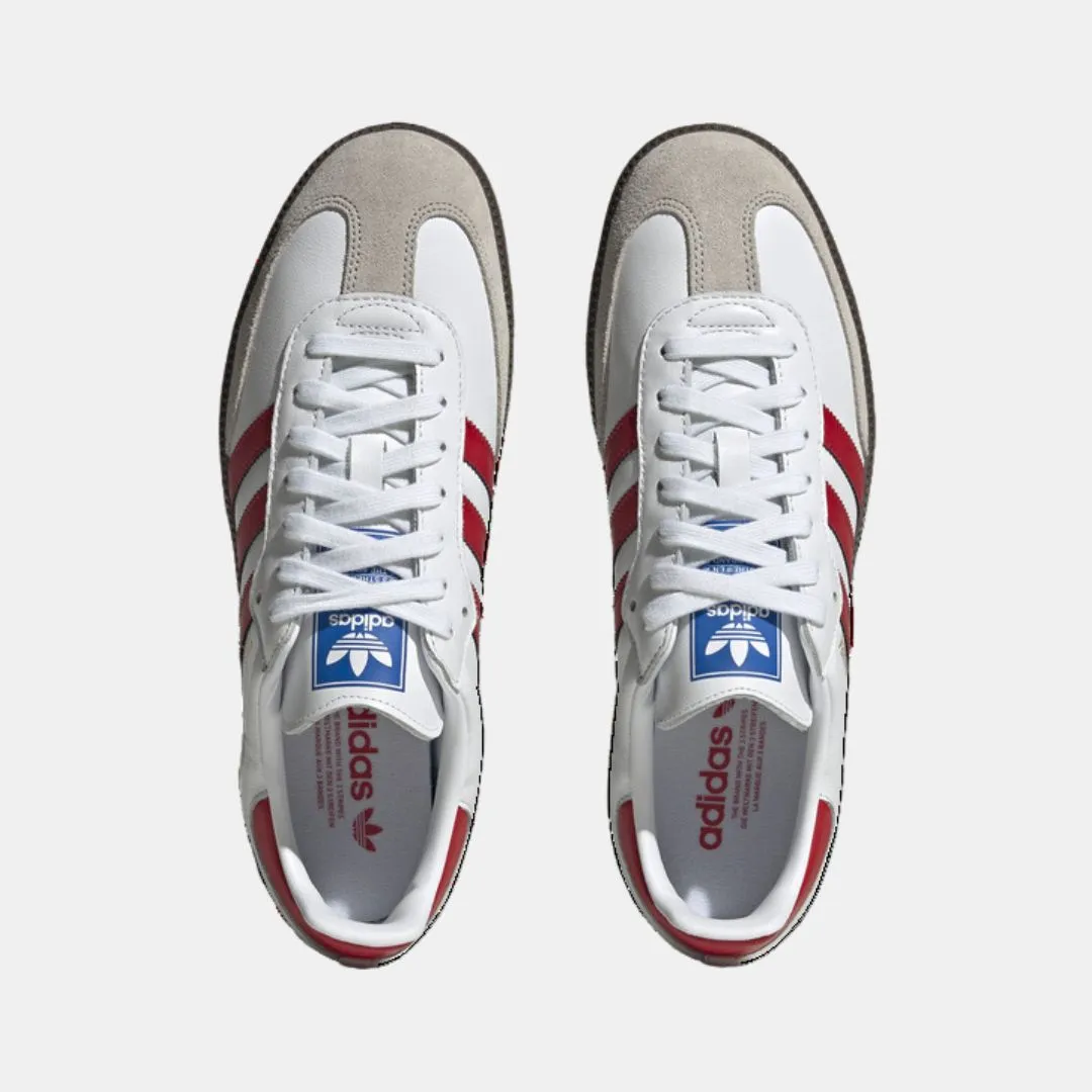 Samba OG Shoes (Cloud White   Better Scarlet   Supplier Colour)