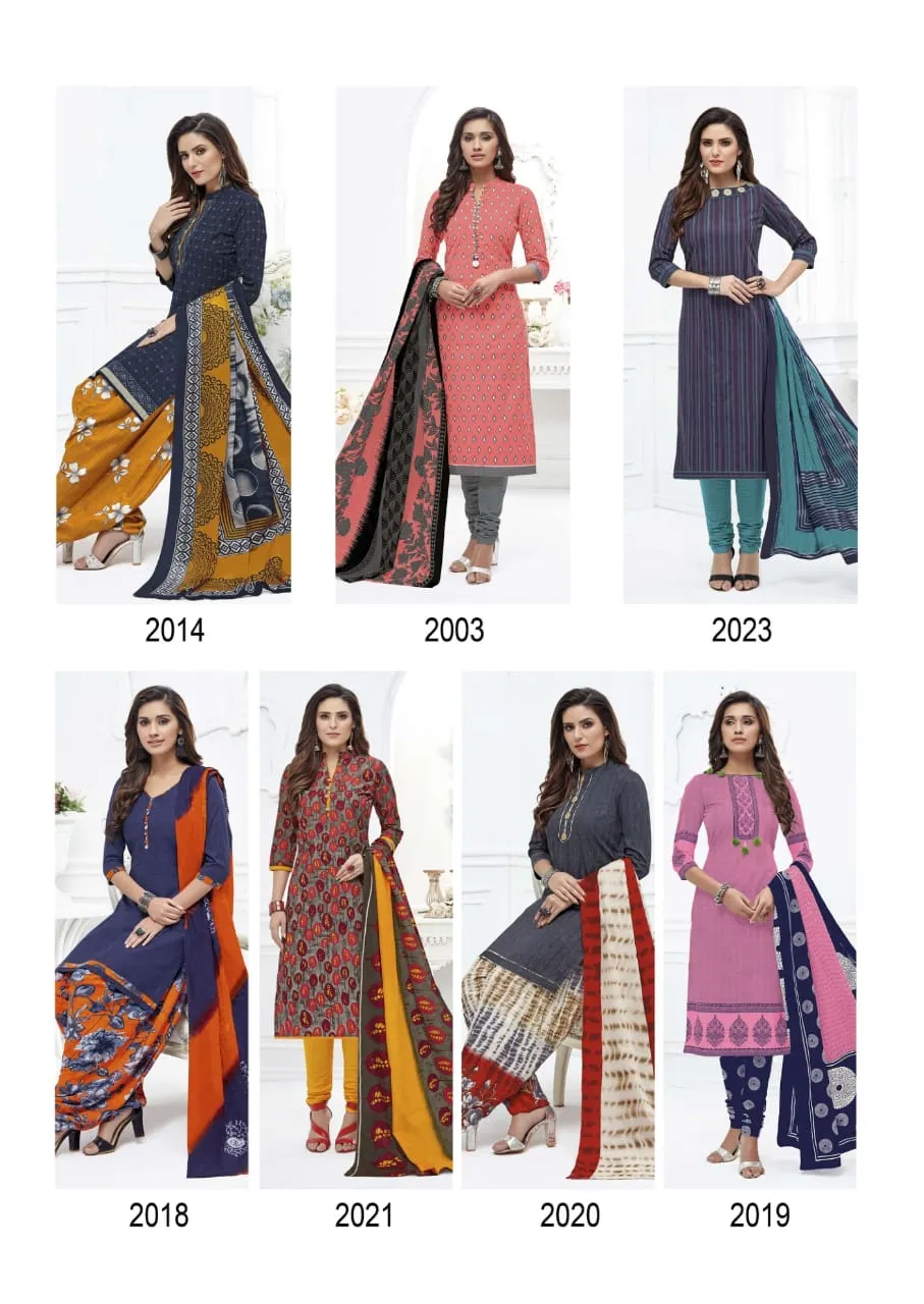 Sandhya Print Presents Odhani Cotton Casual Wear Salwar Suits