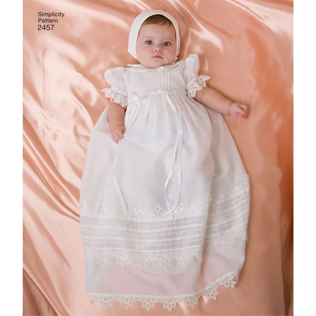 Simplicity Pattern 2457 Babies' Special Occasion