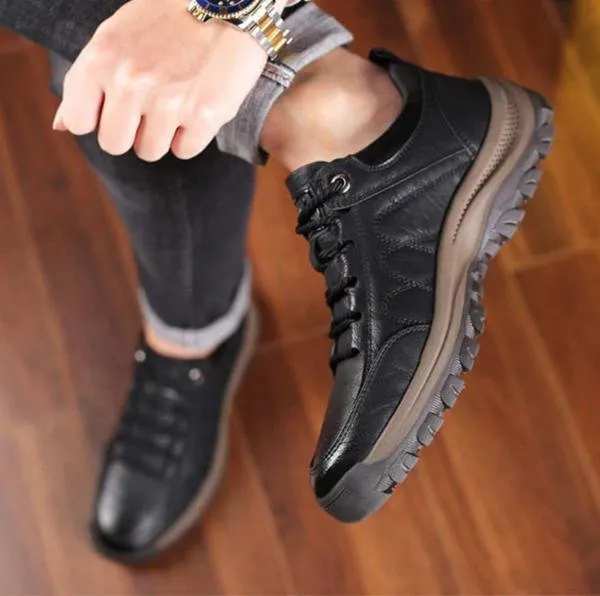 Solene | Sturdy Leather Men's Shoes