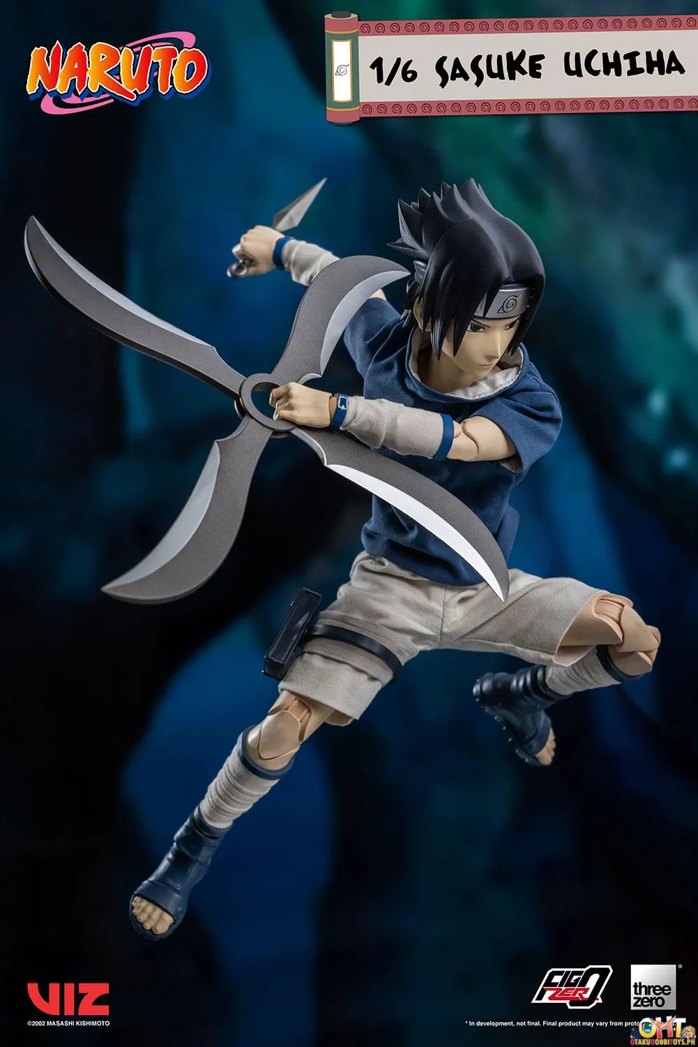 Threezero Naruto FigZero 1/6 Sasuke Uchiha