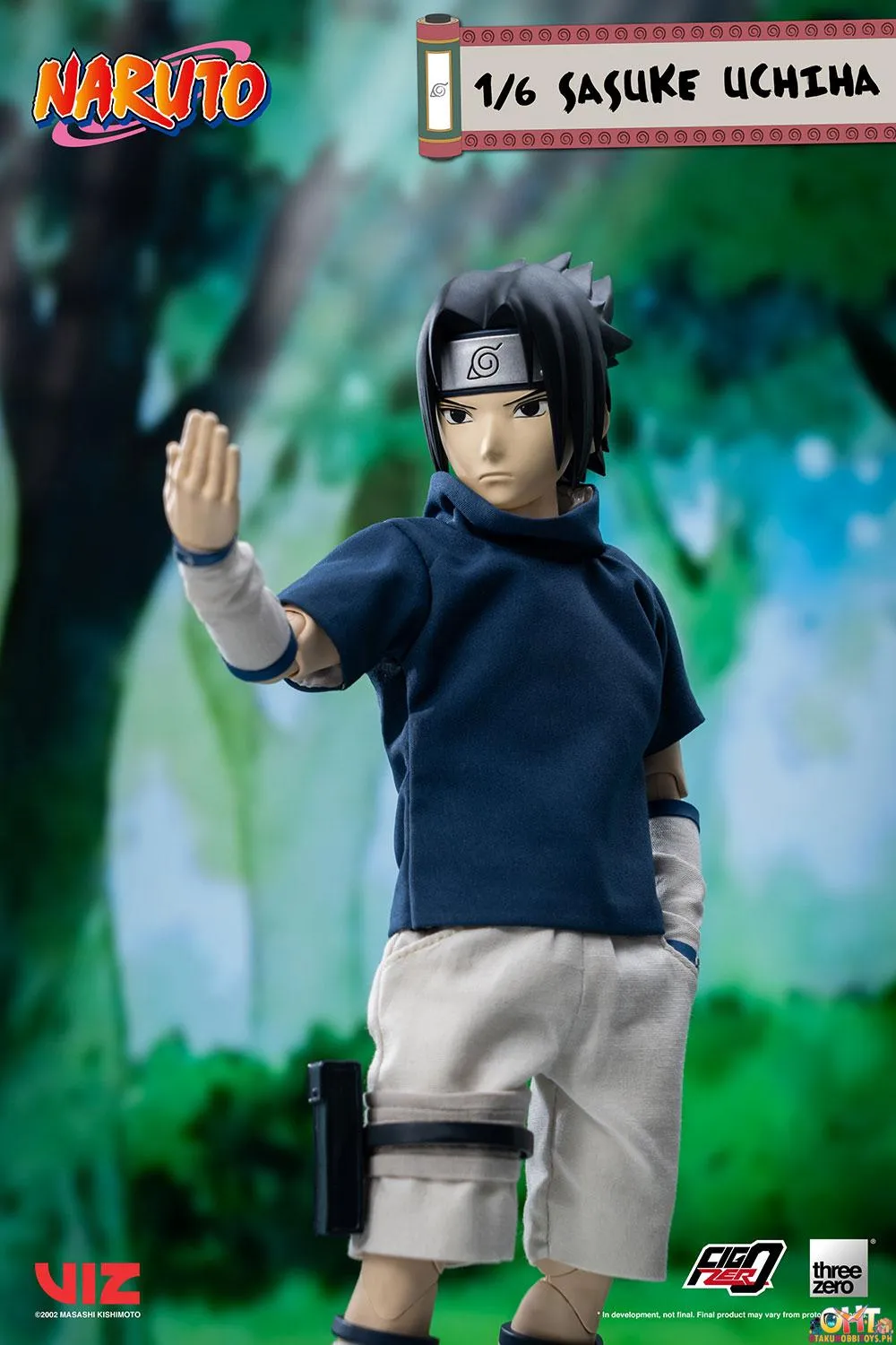 Threezero Naruto FigZero 1/6 Sasuke Uchiha
