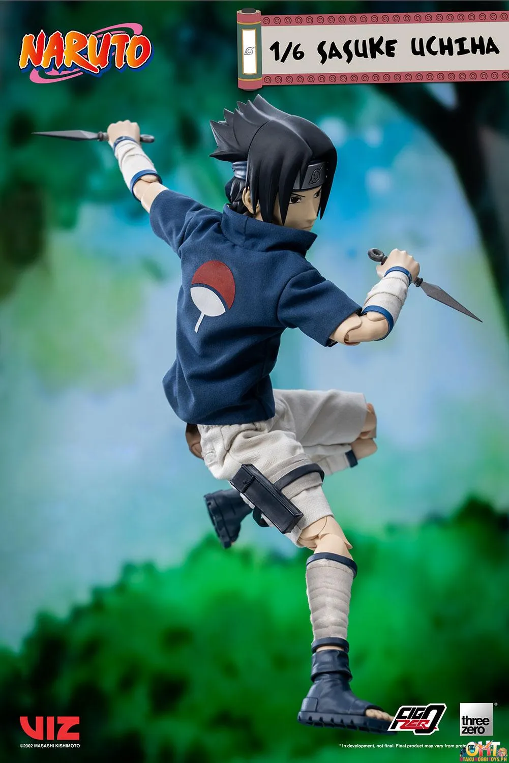 Threezero Naruto FigZero 1/6 Sasuke Uchiha